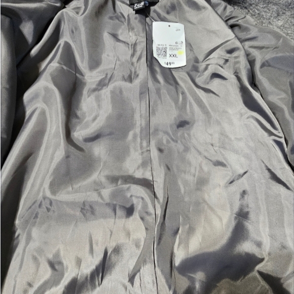 Mens Heather grey trucker jacket.Forever 21. Brand New. Size XXL - Picture 3 of 3